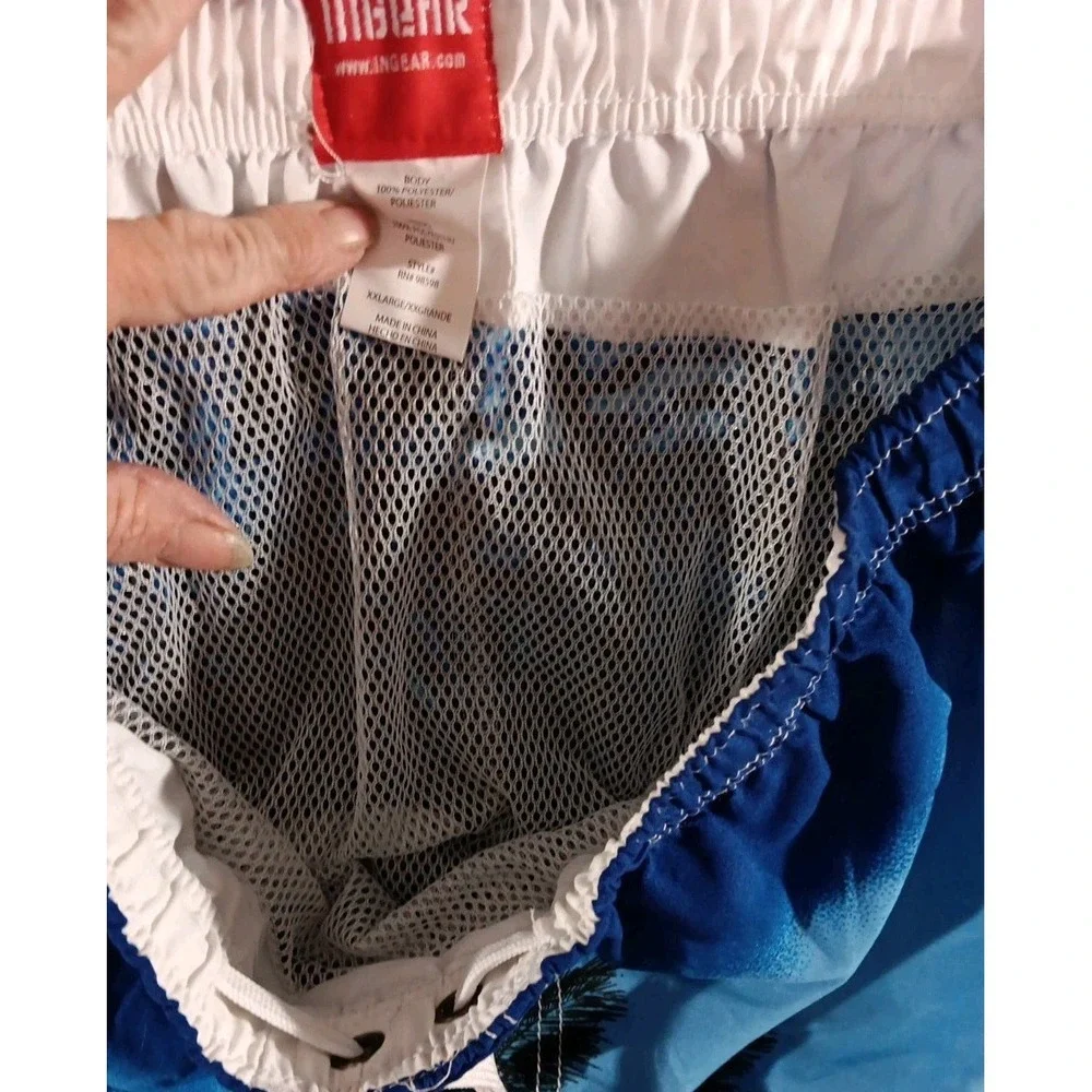 Ingear‎ XXL Shorts Men's Blue Beach Board swim trunks
